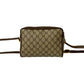 Gucci Old Gucci GG Logo Leather Shoulder Bag
