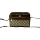 Gucci Old Gucci GG Logo Leather Shoulder Bag