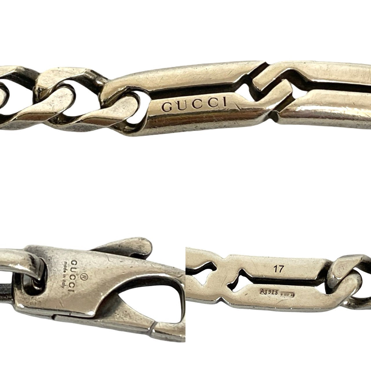 Gucci Knot Infinity Silver 925 Bracelet
