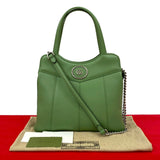 Gucci Petit GG Leather 2way Handbag