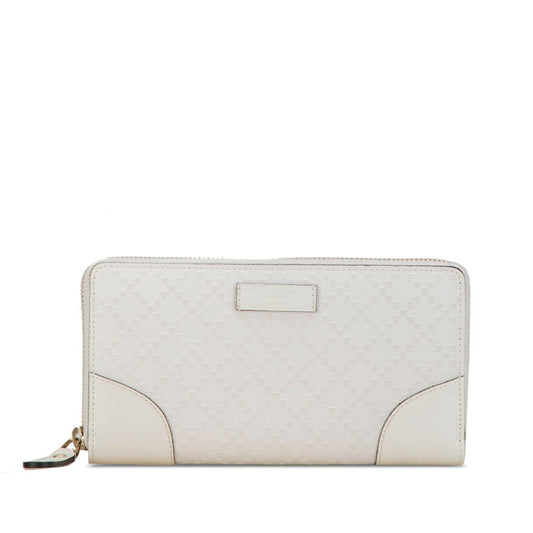 Gucci Diamante PVC Leather Long Wallet