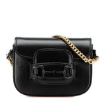 Gucci Mini Horsebit PVC Leather Shoulder Bag