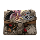Gucci Dionysus GG Supreme Embroidery PVC 2way Bag