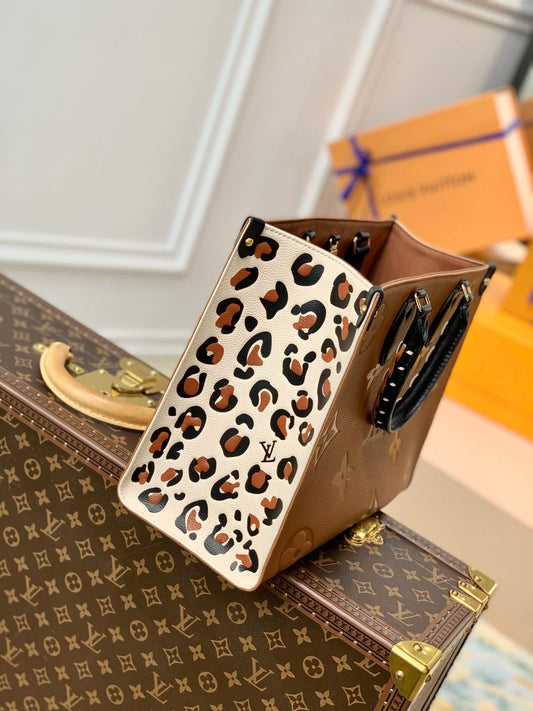 OnTheGo MM Bag Monogram Empreinte M58522 Brown