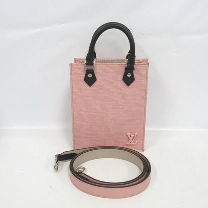Louis Vuitton Petite Sac Plat Epi Rose Ballerine Handbag