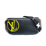 Louis Vuitton LV Circle Epi Bum Bag Body Black