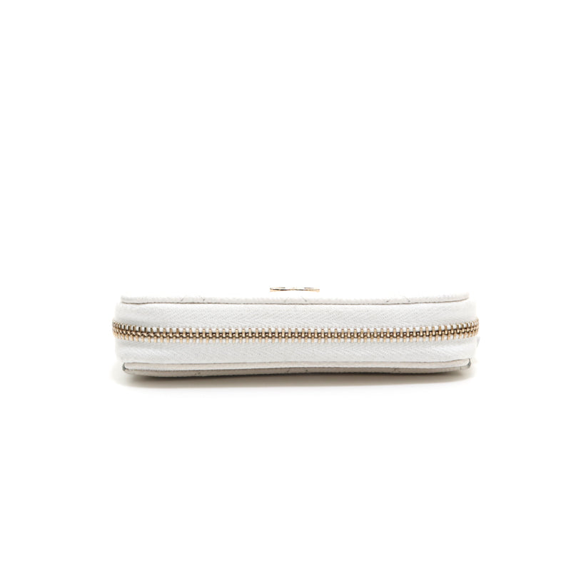 Chanel Caviar Skin Matelasse Card Case Coin Case Wallet