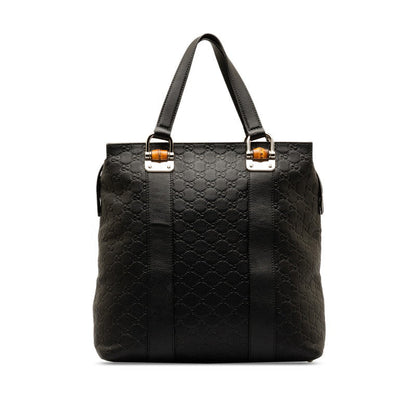 Gucci Bamboo Guccissima Leather Tote Bag
