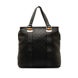Gucci Bamboo Guccissima Leather Tote Bag