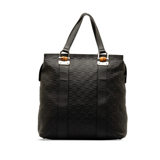 Gucci Bamboo Guccissima Leather Tote Bag