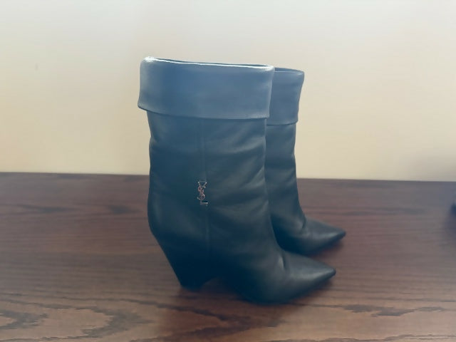 Saint Laurent Niki Black Boots
