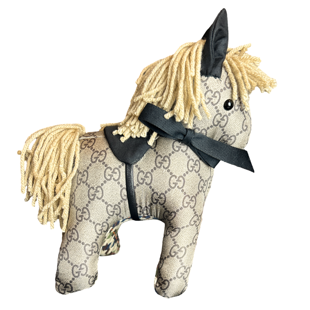 GG Logo   Silk Scarf Noble Pony