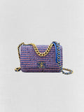 CHANEL 19 Blue & Pink Crossbody