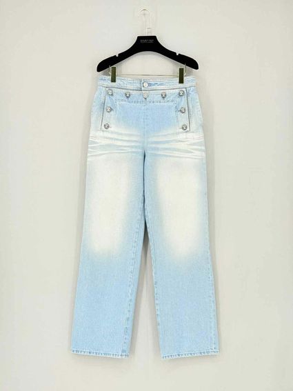 CHANEL 2024 Faded Blue Size US 6 Jeans