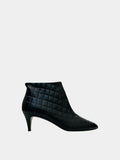 CHANEL Black Quilted Size EU 39 Ankle Boots