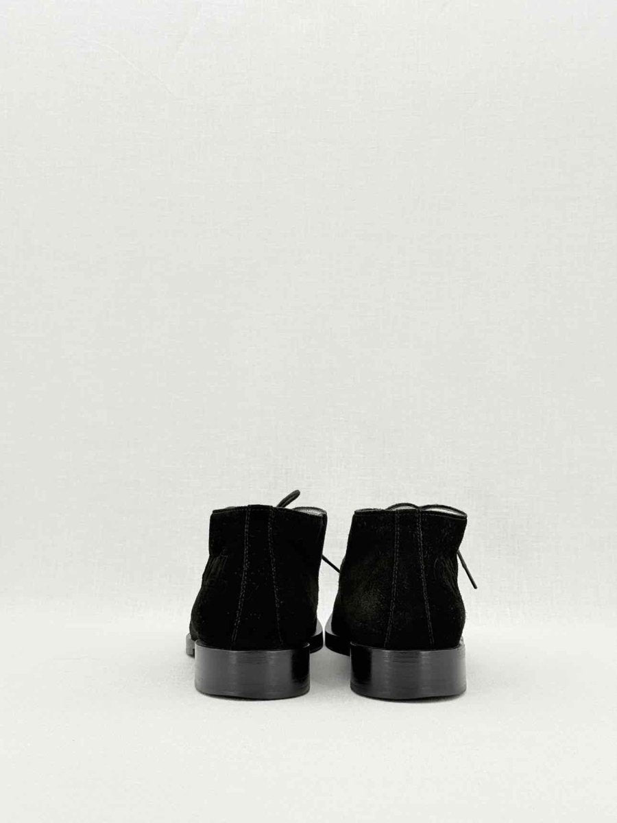 CHANEL Black Size EU 38 Ankle Boots