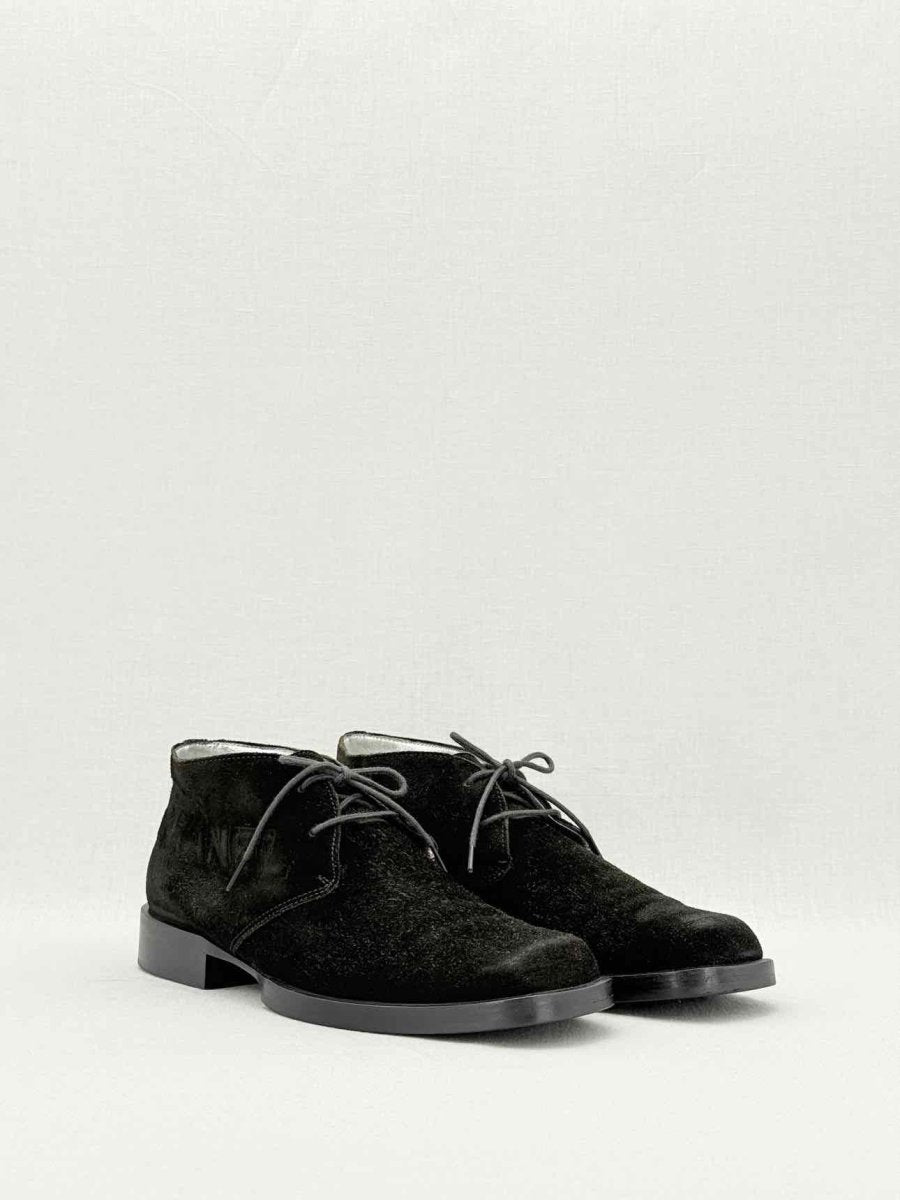 CHANEL Black Size EU 38 Ankle Boots