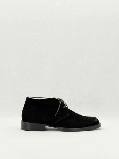 CHANEL Black Size EU 38 Ankle Boots