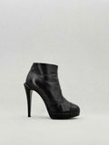 CHANEL Black Size EU 38.5 Ankle Boots