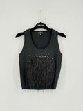 CHANEL Black Size US 0 Tank Top