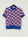 CHANEL Blue Multicolor Size US 14 Sweater