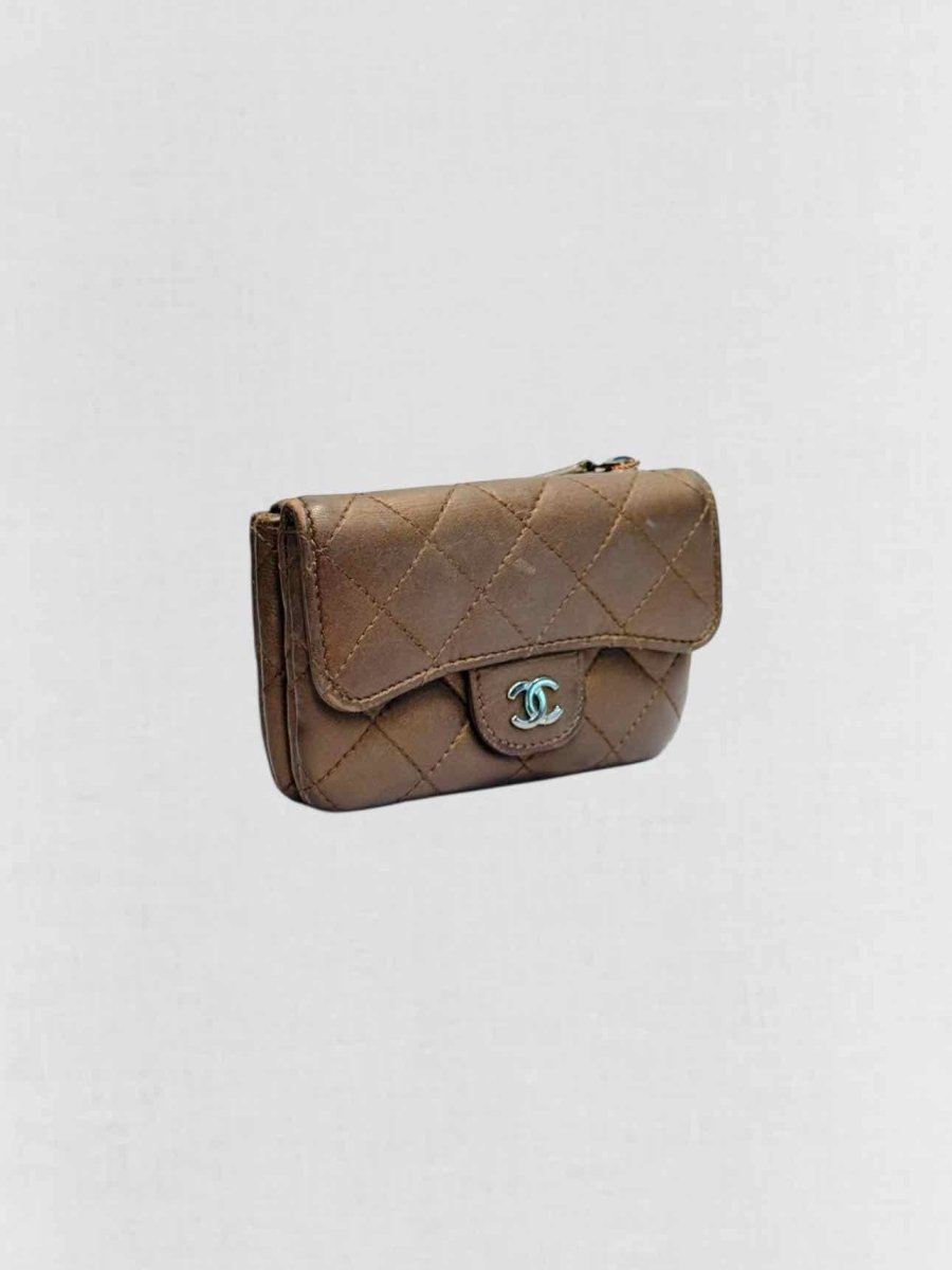 CHANEL Bronze Compact Wallet