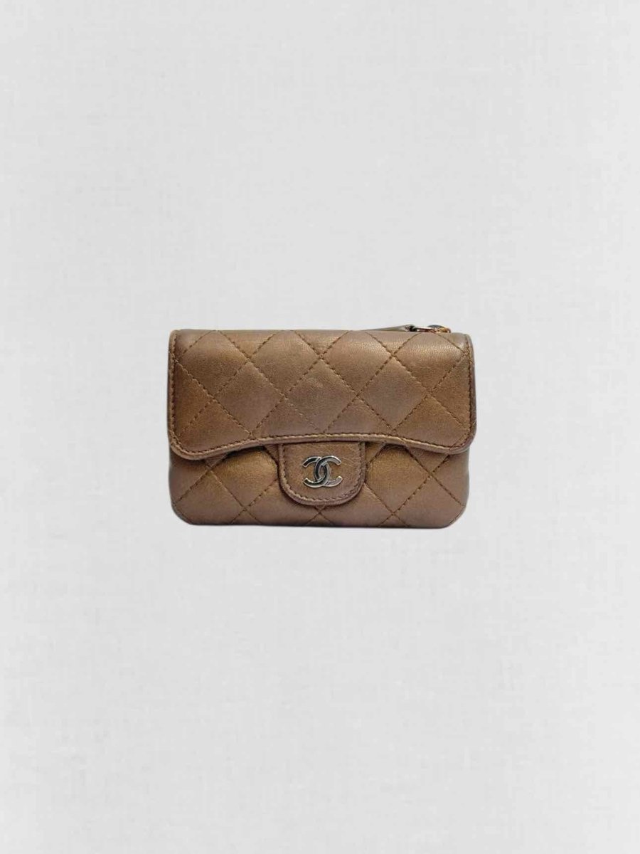 CHANEL Bronze Compact Wallet