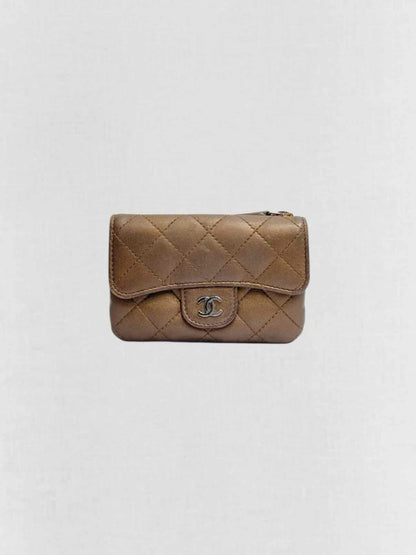 CHANEL Bronze Compact Wallet