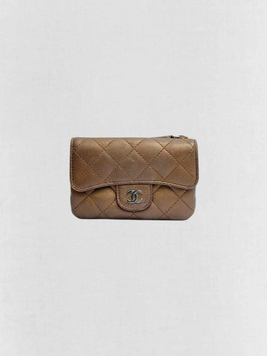 CHANEL Bronze Compact Wallet