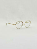 CHANEL Gold Tone Sunglasses