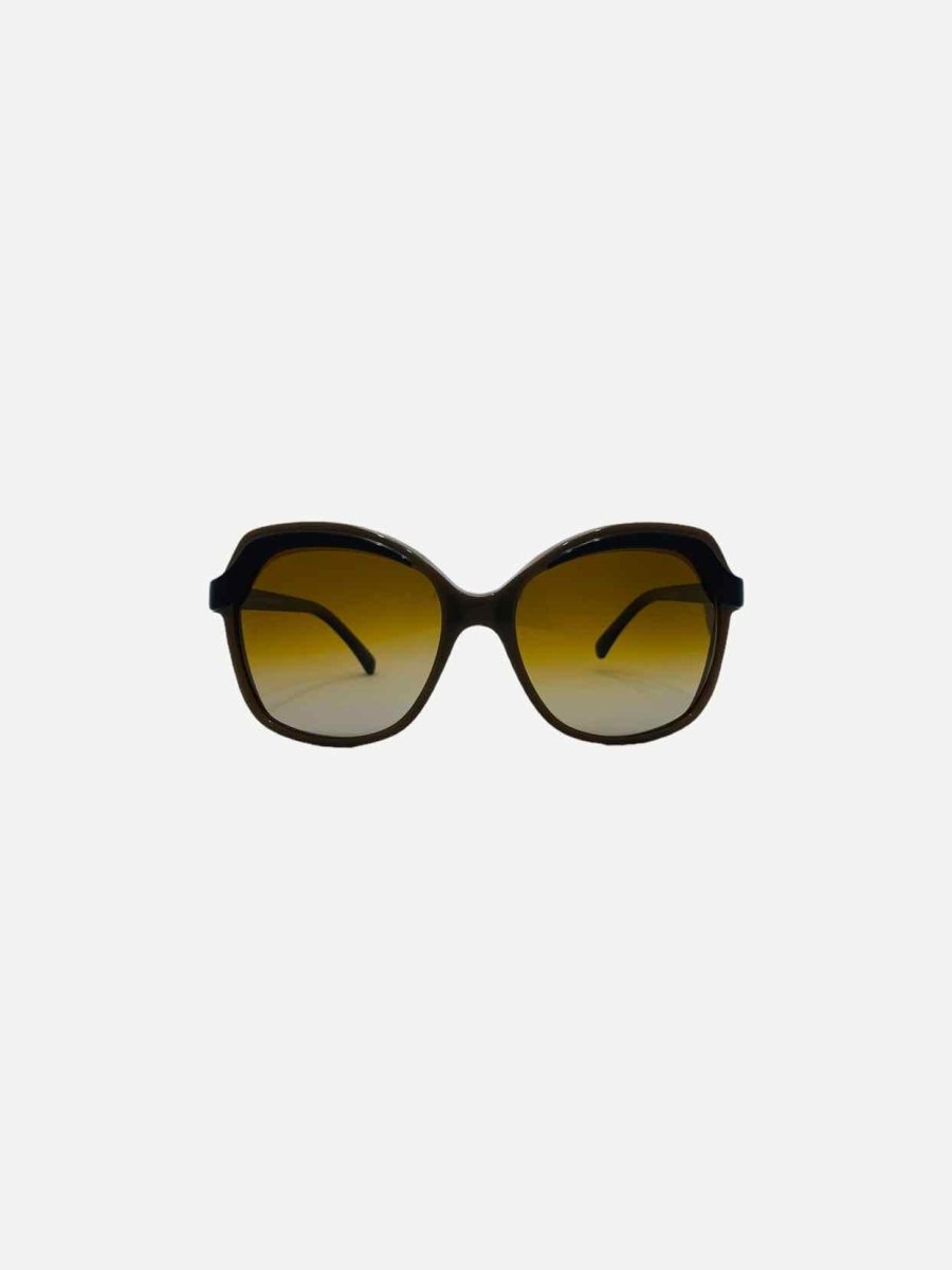 CHANEL Brown & Black Sunglasses