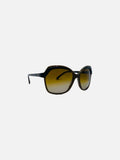 CHANEL Brown & Black Sunglasses