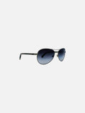 CHANEL Gun Metal Sunglasses