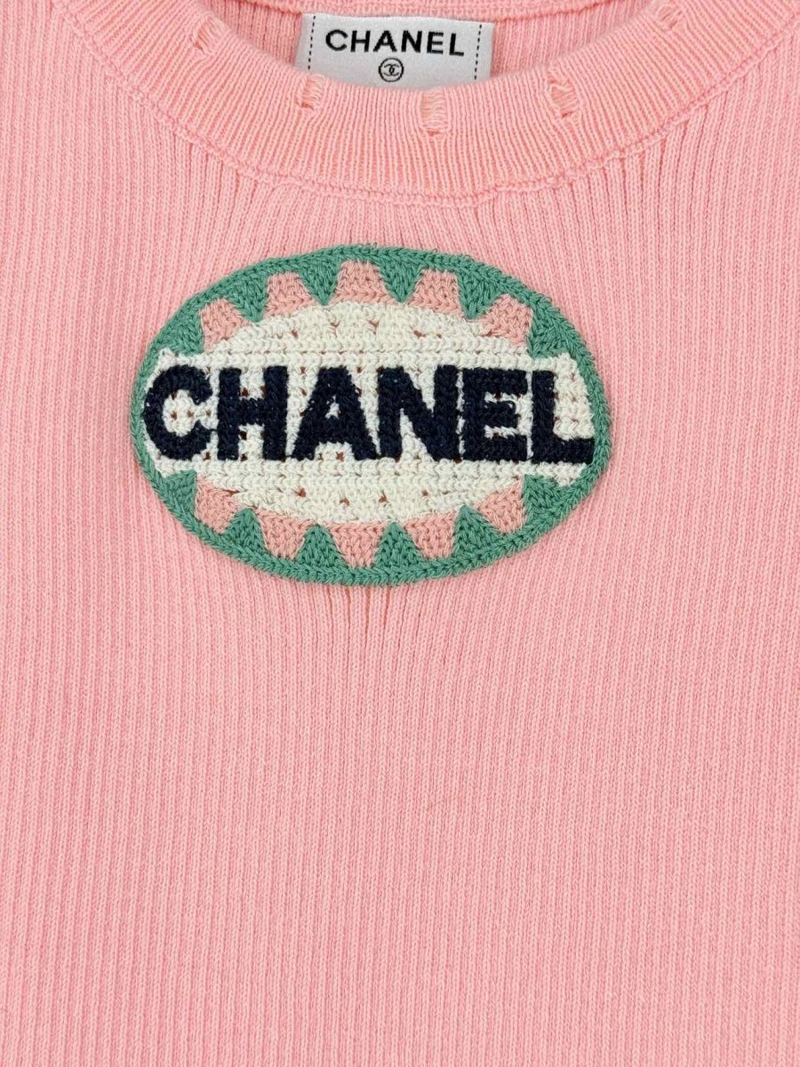 CHANEL Pink Size US 4 Tank Top