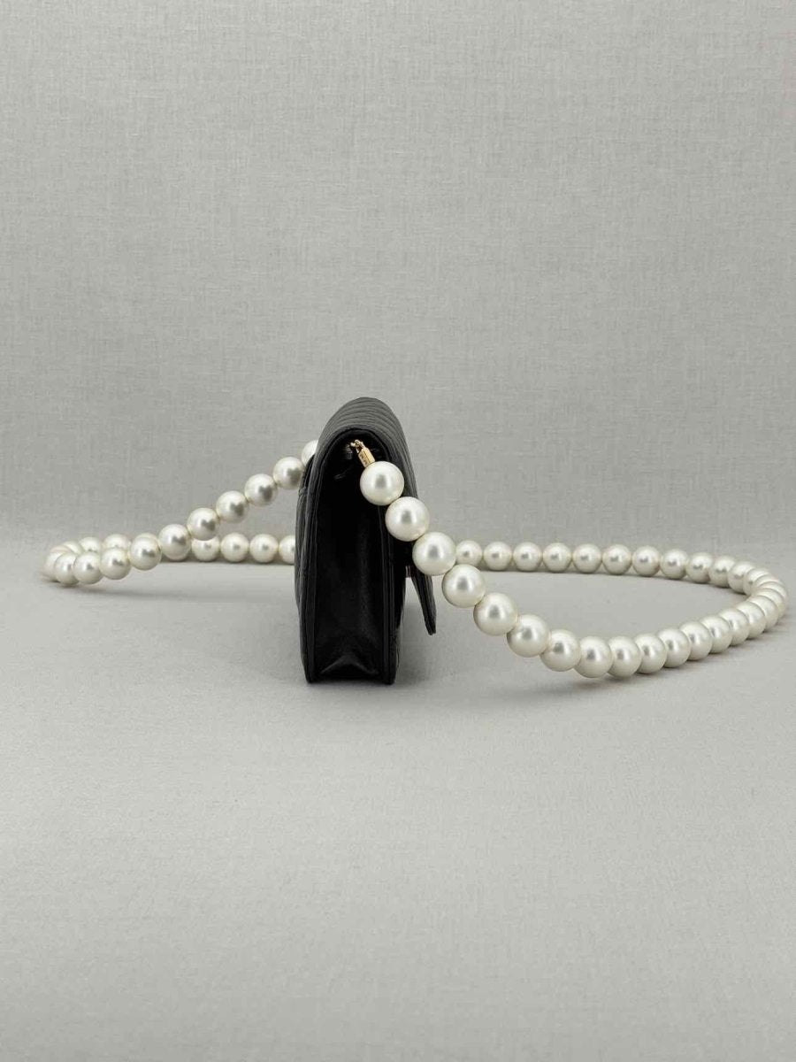 CHANEL Wallet on Chain Black Shoulder Bag