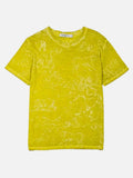CHRISTIAN DIOR Green Printed Size Large T-shirt