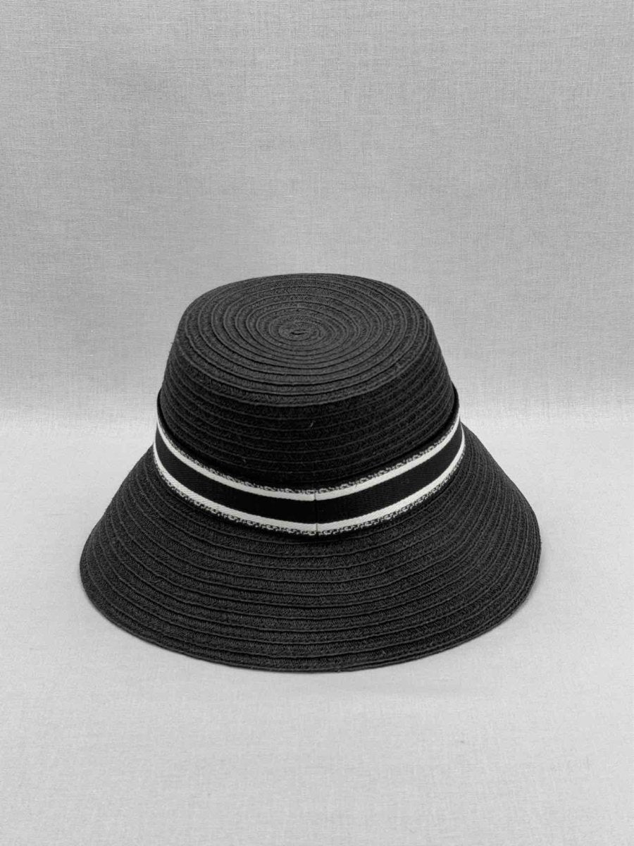 CHRISTIAN DIOR Black Logo Hat
