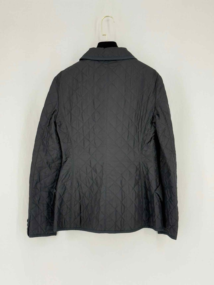 CHRISTIAN DIOR Black Quilted Size US 4 Jacket