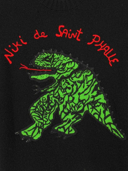 CHRISTIAN DIOR Dragon Black Size US 2 Sweater