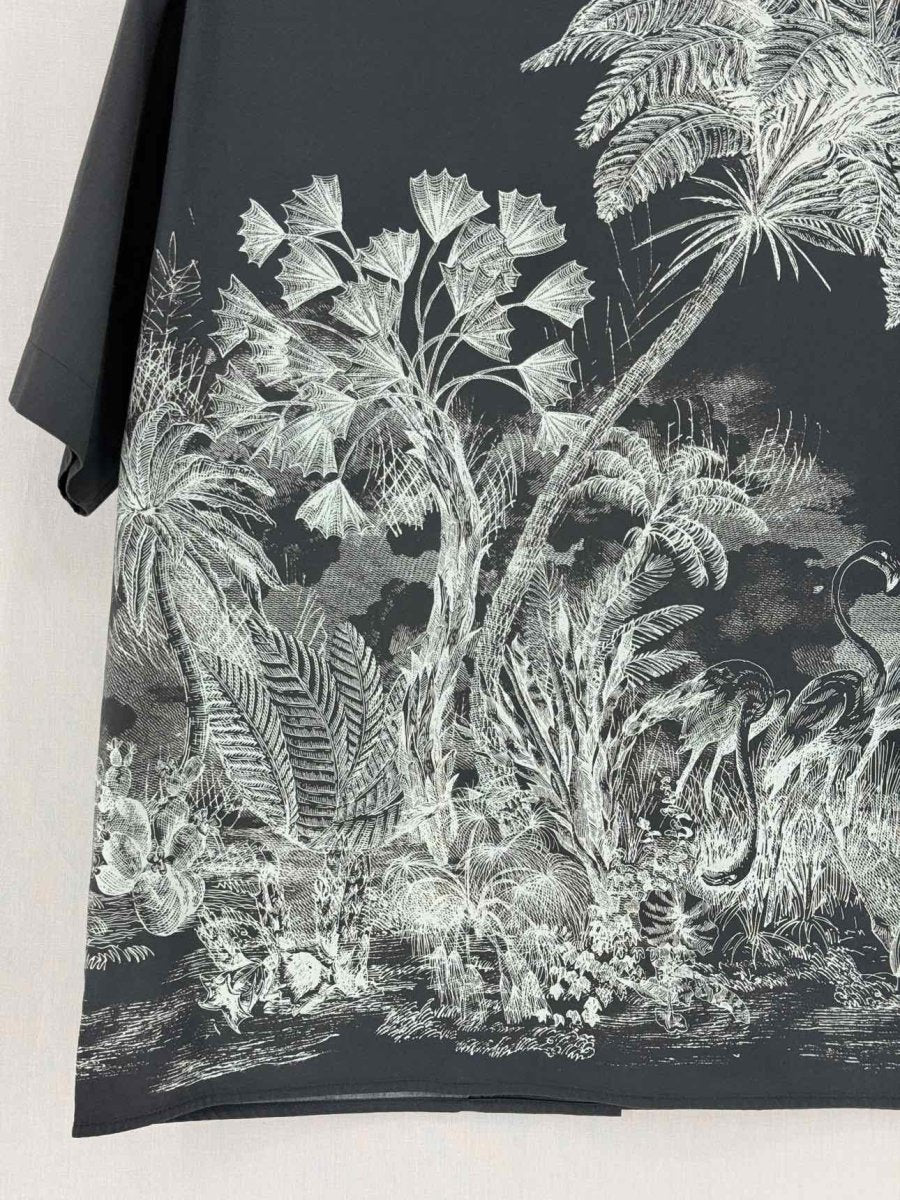 CHRISTIAN DIOR Black & White Size US 4 Shirt