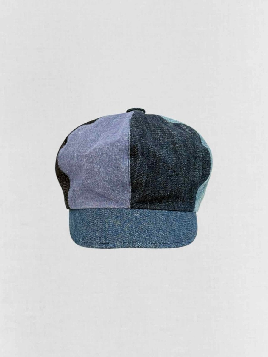 CHRISTIAN DIOR Blue Denim Cap