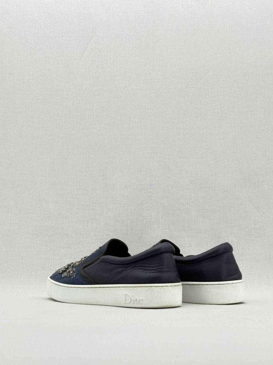 CHRISTIAN DIOR Blue Size EU 39.5 Sneakers