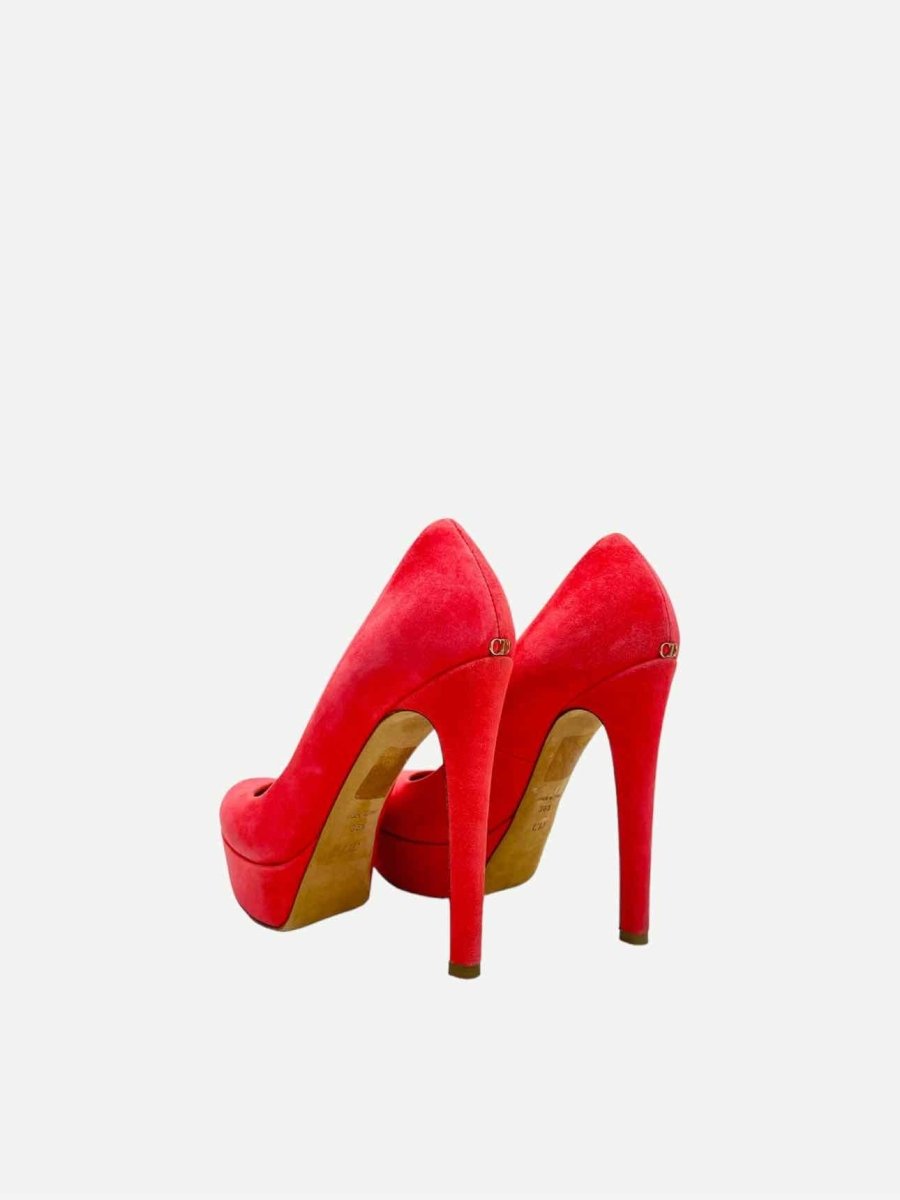 CHRISTIAN DIOR Red Size EU 36.5 Pumps
