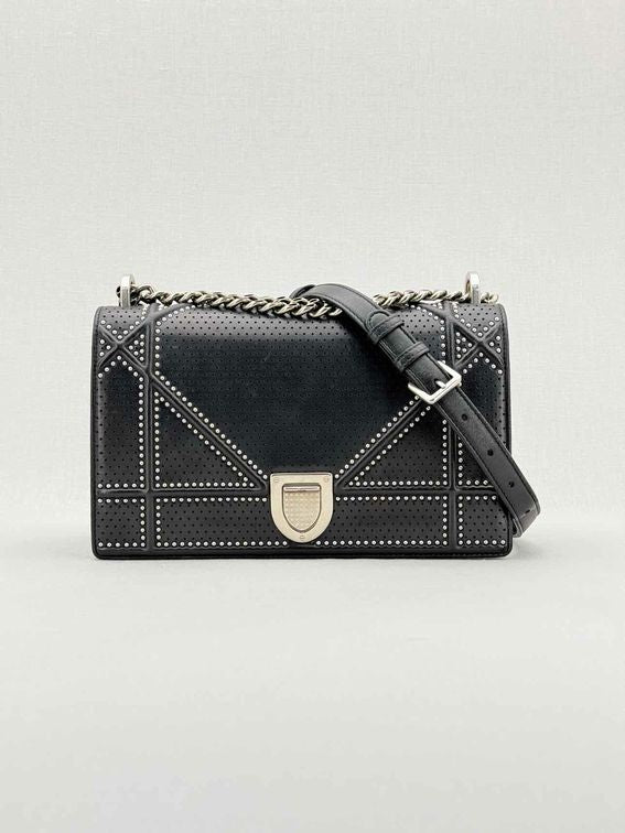 CHRISTIAN DIOR Diorama Black Crossbody
