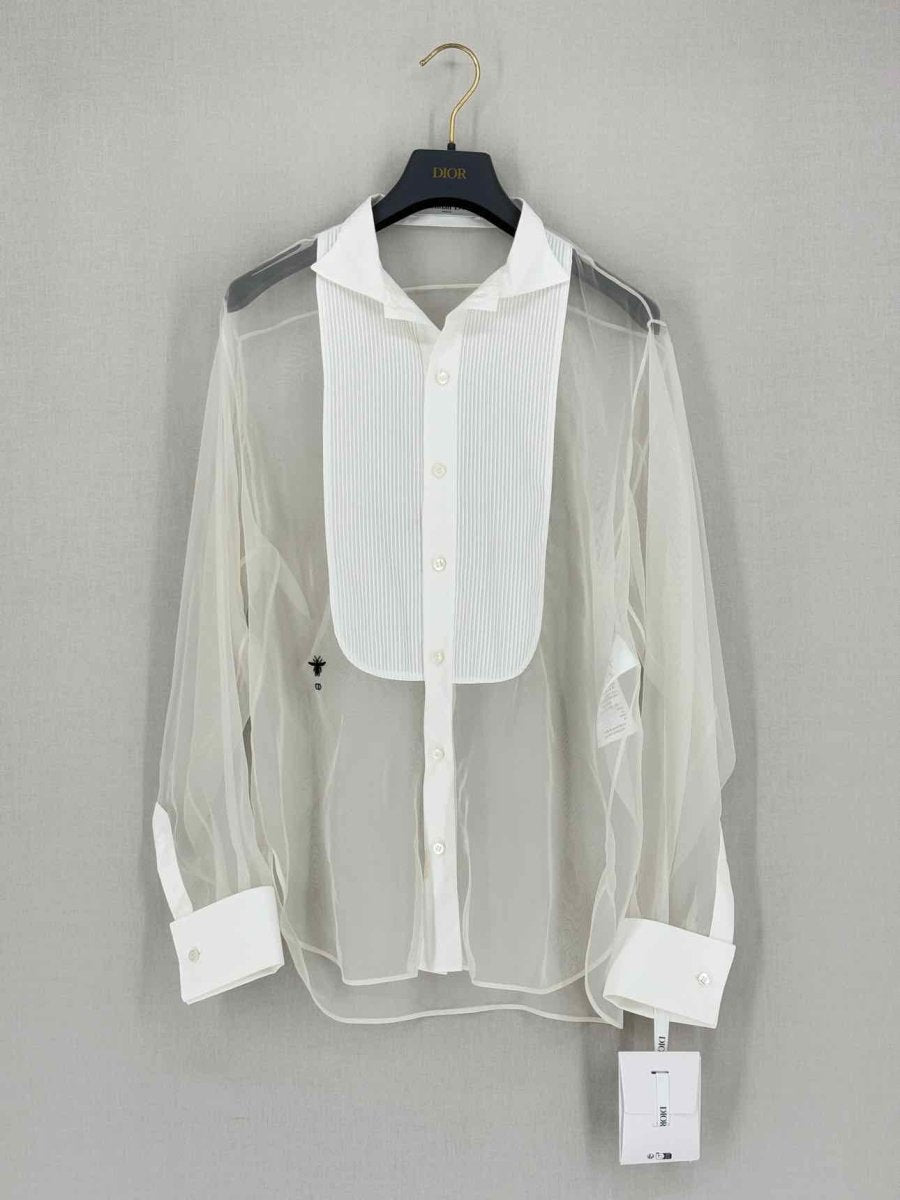 CHRISTIAN DIOR White Size US 2 Shirt