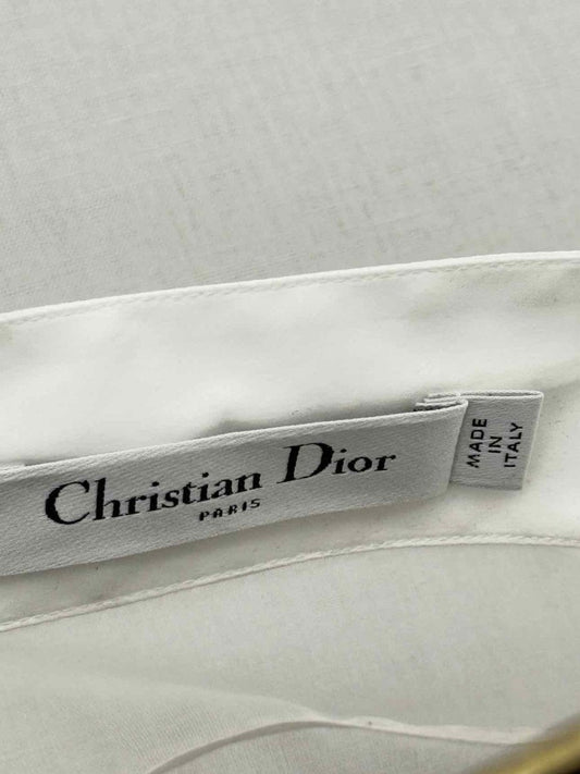 CHRISTIAN DIOR White Size US 2 Shirt