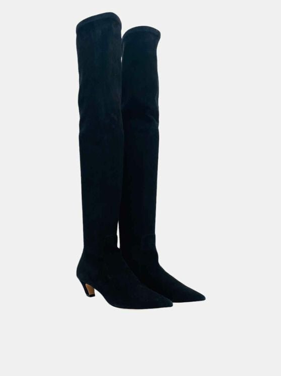 DIOR Black Size EU 37.5 Thigh High Boots