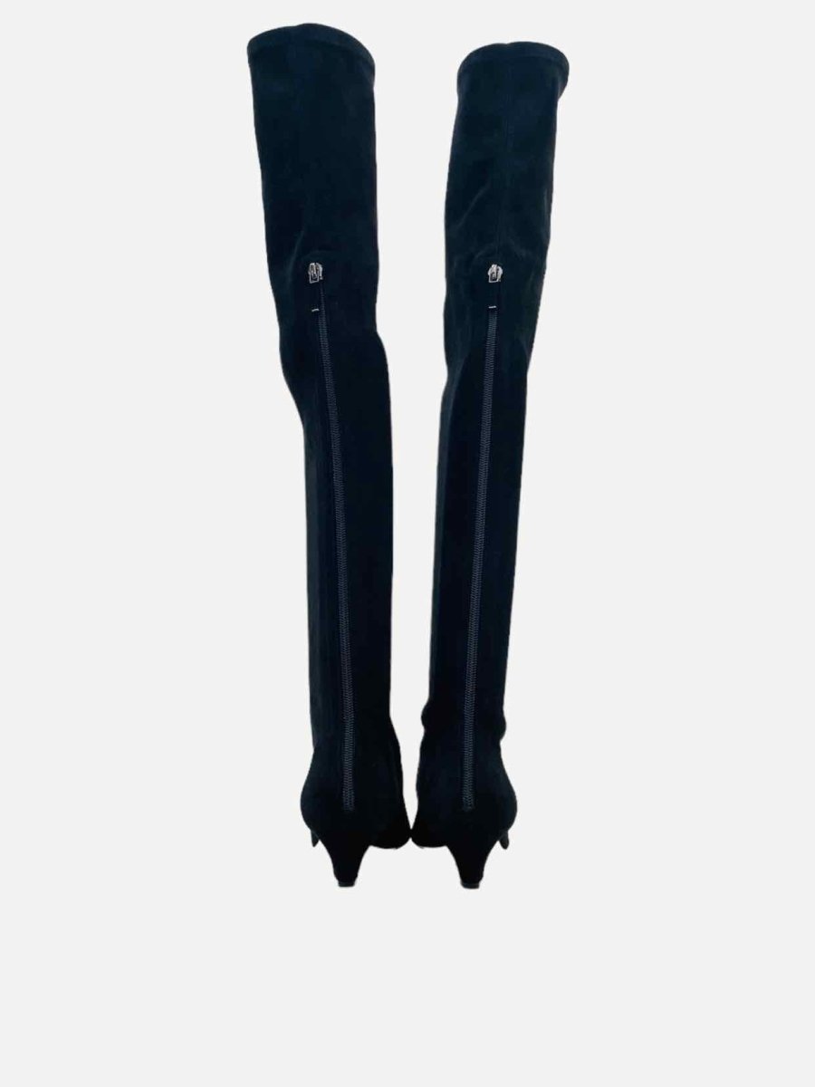 DIOR Black Size EU 37.5 Thigh High Boots