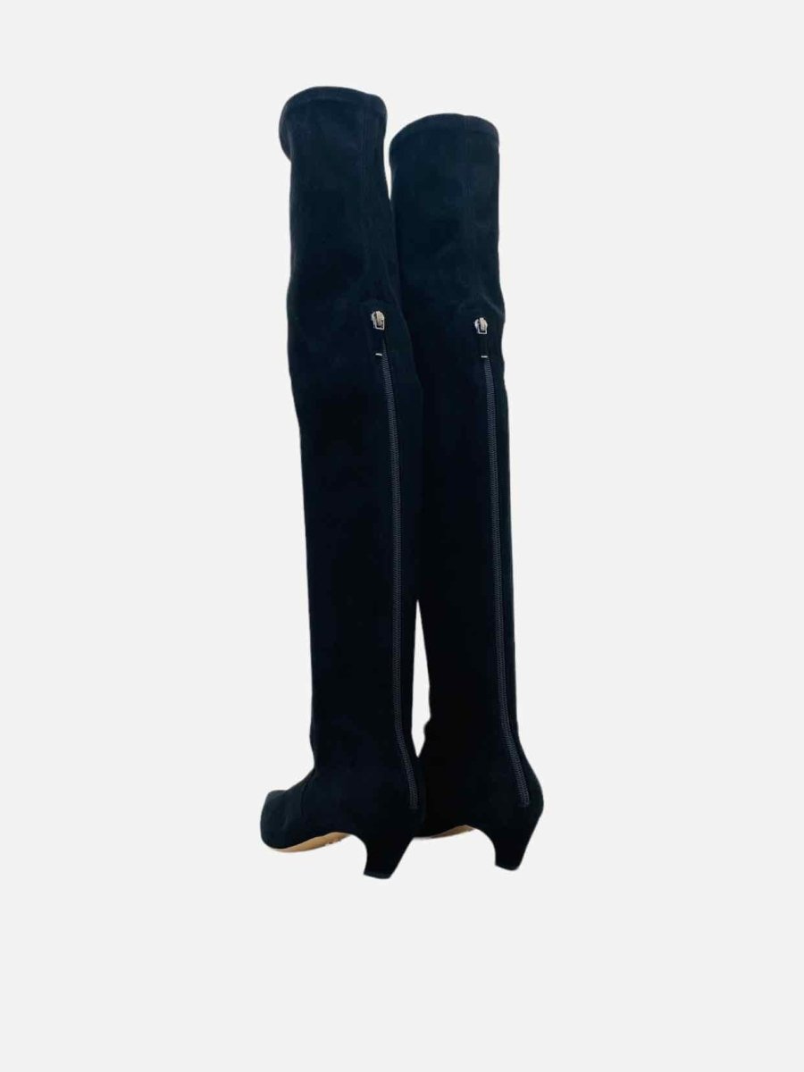 DIOR Black Size EU 37.5 Thigh High Boots