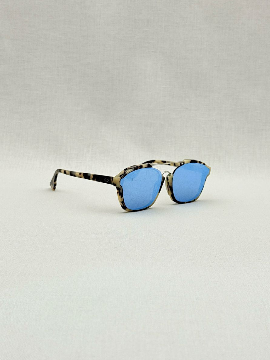 DIOR Cream & Black Sunglasses